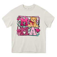Cream Western Valentines Day Mama Mother's Day Heavy Core Tee - LillyAllenDesigns