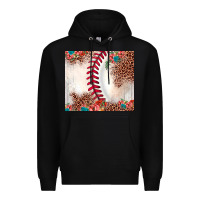 Black baseball leopard Premium Hoodie - JahusDesignShop