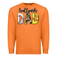 Carrot ballpark dad with softball and baseball Premium Sweatshirt - texasbilliewilder