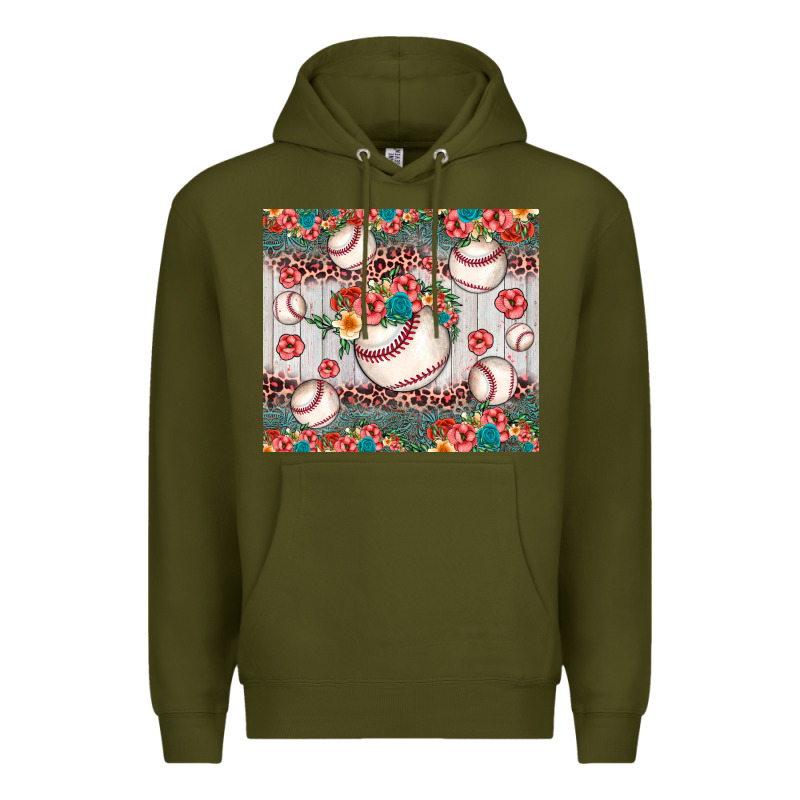 Baseball Leopard Premium Hoodie by JahusDesignShop | Teevron