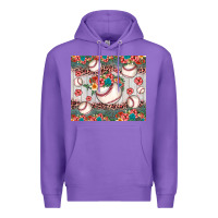 Purple baseball leopard Premium Hoodie - JahusDesignShop