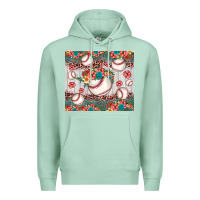 Seafoam baseball leopard Premium Hoodie - JahusDesignShop