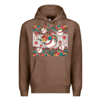 Chestnut baseball leopard Premium Hoodie - JahusDesignShop