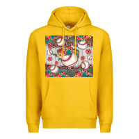 Lemon baseball leopard Premium Hoodie - JahusDesignShop