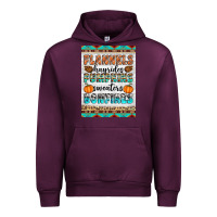 Mauve Wine Flannels Hayrides Pumpkins Sweaters Bonfires Urban Hoodie - Artiststas
