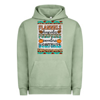 Pigment Oil Green Flannels Hayrides Pumpkins Sweaters Bonfires Urban Hoodie - Artiststas