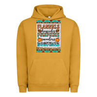 Pigment Peanut Butter Flannels Hayrides Pumpkins Sweaters Bonfires Urban Hoodie - Artiststas