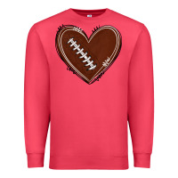 Cardinal american football heart Premium Sweatshirt - texasbilliewilder