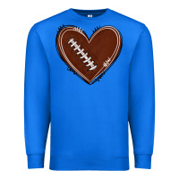 True Royal american football heart Premium Sweatshirt - texasbilliewilder