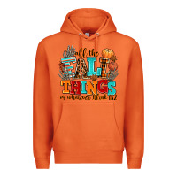 Carrot all the fall thıngs or whatever Premium Hoodie - AdoDesignShop