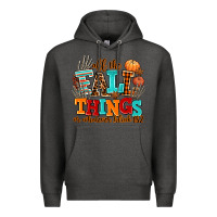 Charcoal Heather all the fall thıngs or whatever Premium Hoodie - AdoDesignShop