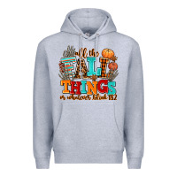 Heather Grey all the fall thıngs or whatever Premium Hoodie - AdoDesignShop