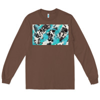Chestnut cowhide glitter  cup Long Sleeve Tee - BarkalooDesign