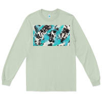 Matcha cowhide glitter  cup Long Sleeve Tee - BarkalooDesign