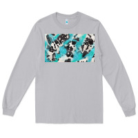 Moon Dust cowhide glitter  cup Long Sleeve Tee - BarkalooDesign