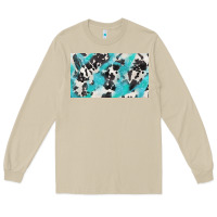 Mushroom cowhide glitter  cup Long Sleeve Tee - BarkalooDesign