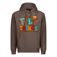 Coffee all the fall thıngs or whatever Premium Hoodie - AdoDesignShop
