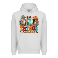 Dove Grey all the fall thıngs or whatever Premium Hoodie - AdoDesignShop