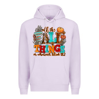 Lilac all the fall thıngs or whatever Premium Hoodie - AdoDesignShop
