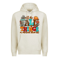 Oatmeal Heather all the fall thıngs or whatever Premium Hoodie - AdoDesignShop