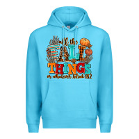Ocean Blue all the fall thıngs or whatever Premium Hoodie - AdoDesignShop