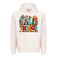 Pale Pink all the fall thıngs or whatever Premium Hoodie - AdoDesignShop