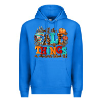True Royal all the fall thıngs or whatever Premium Hoodie - AdoDesignShop