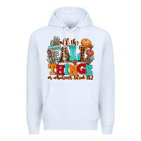 White all the fall thıngs or whatever Premium Hoodie - AdoDesignShop