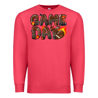 Cardinal game day football leopard Premium Sweatshirt - Zillion Design Studio