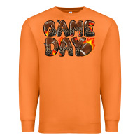 Carrot game day football leopard Premium Sweatshirt - Zillion Design Studio