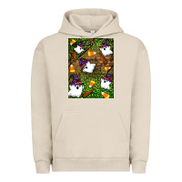 Pigment French Oak Halloween ghost Urban Hoodie - Artiststas