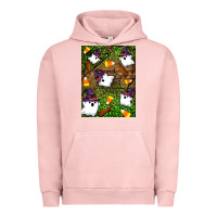Pigment Salmon Halloween ghost Urban Hoodie - Artiststas