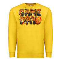 Lemon game day basketball leopard Premium Sweatshirt - Zillion Design Studio