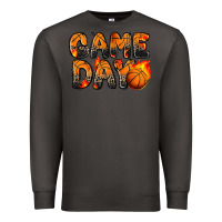 Smoke game day basketball leopard Premium Sweatshirt - Zillion Design Studio