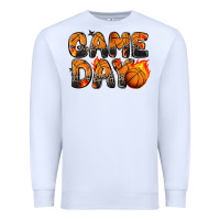 Game Day Basketball Leopard Premium Sweatshirt | Teevron