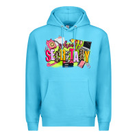 Ocean Blue school secretary Premium Hoodie - AdoDesignShop