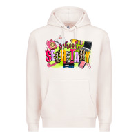 Pale Pink school secretary Premium Hoodie - AdoDesignShop