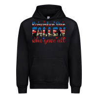 Black remember our fallen who gave all Urban Hoodie - JahusDesignShop