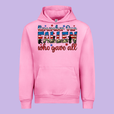 Remember Our Fallen Who Gave All Urban Hoodie Designed By Jahusdesignshop