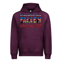 Mauve Wine remember our fallen who gave all Urban Hoodie - JahusDesignShop