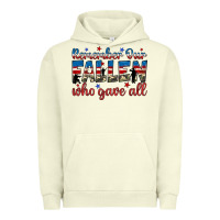 Pigment Pistachio remember our fallen who gave all Urban Hoodie - JahusDesignShop