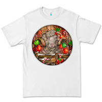 White Christmas Merino Wool Sheep Premium Tee - LillyAllenDesigns