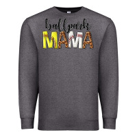 Charcoal Heather ballpark mama Premium Sweatshirt - texasbilliewilder