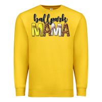 Lemon ballpark mama Premium Sweatshirt - texasbilliewilder