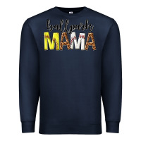 Navy ballpark mama Premium Sweatshirt - texasbilliewilder