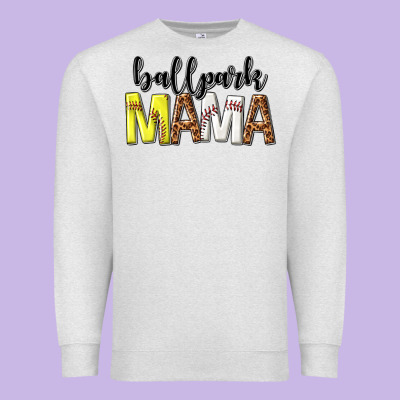 Premium Sweatshirt ballpark mama