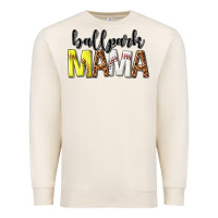 Sandshell ballpark mama Premium Sweatshirt - texasbilliewilder