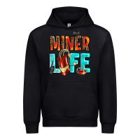 Forest Green miner life Urban Hoodie - AdoDesignShop
