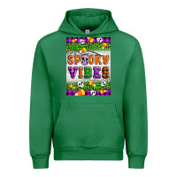 Emerald Halloween Spooky Vibes Urban Hoodie - Artiststas
