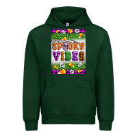 Forest Green Halloween Spooky Vibes Urban Hoodie - Artiststas